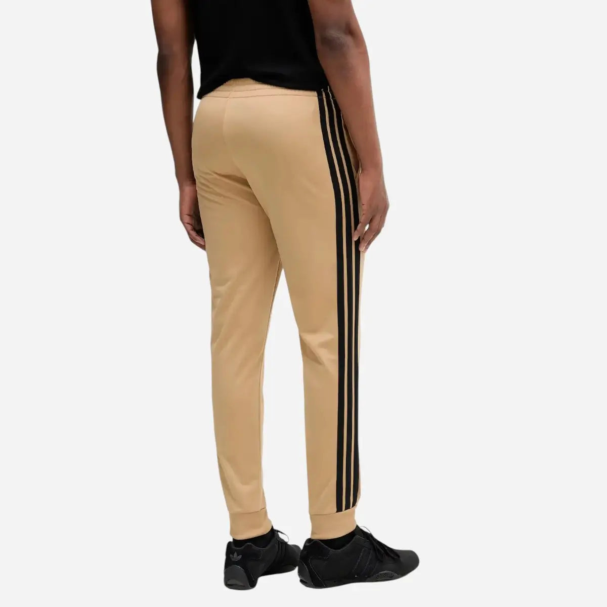 Adidas Tuta Sportswear Basic 3-Stripes Tricot Beige