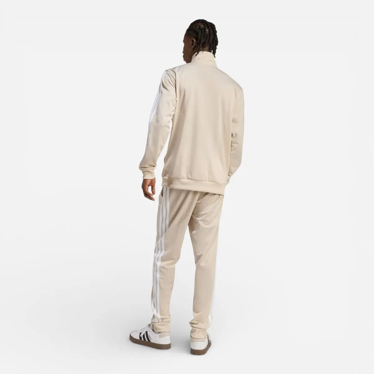 Adidas Tuta Dayready tricot 3-Stripes Beige