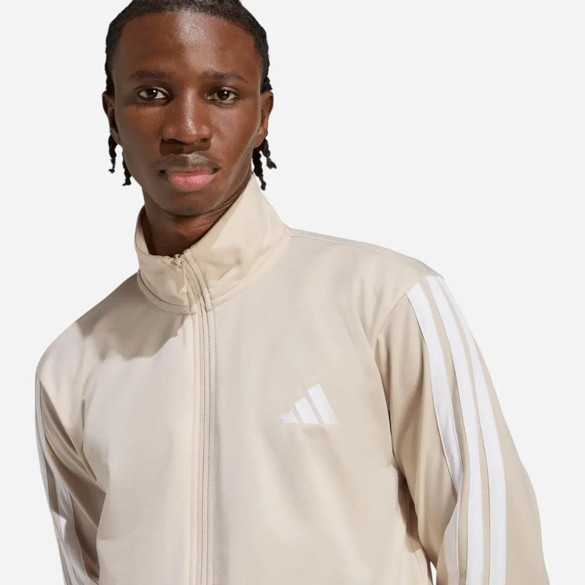 Adidas Tuta Dayready tricot 3-Stripes Beige