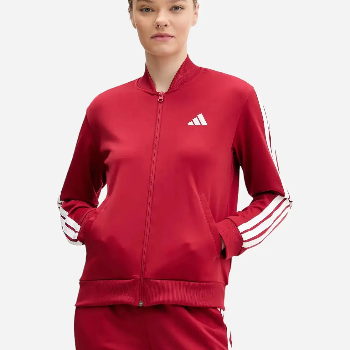 Adidas Tuta Dayready Track suit 3-Stripes Bordeaux