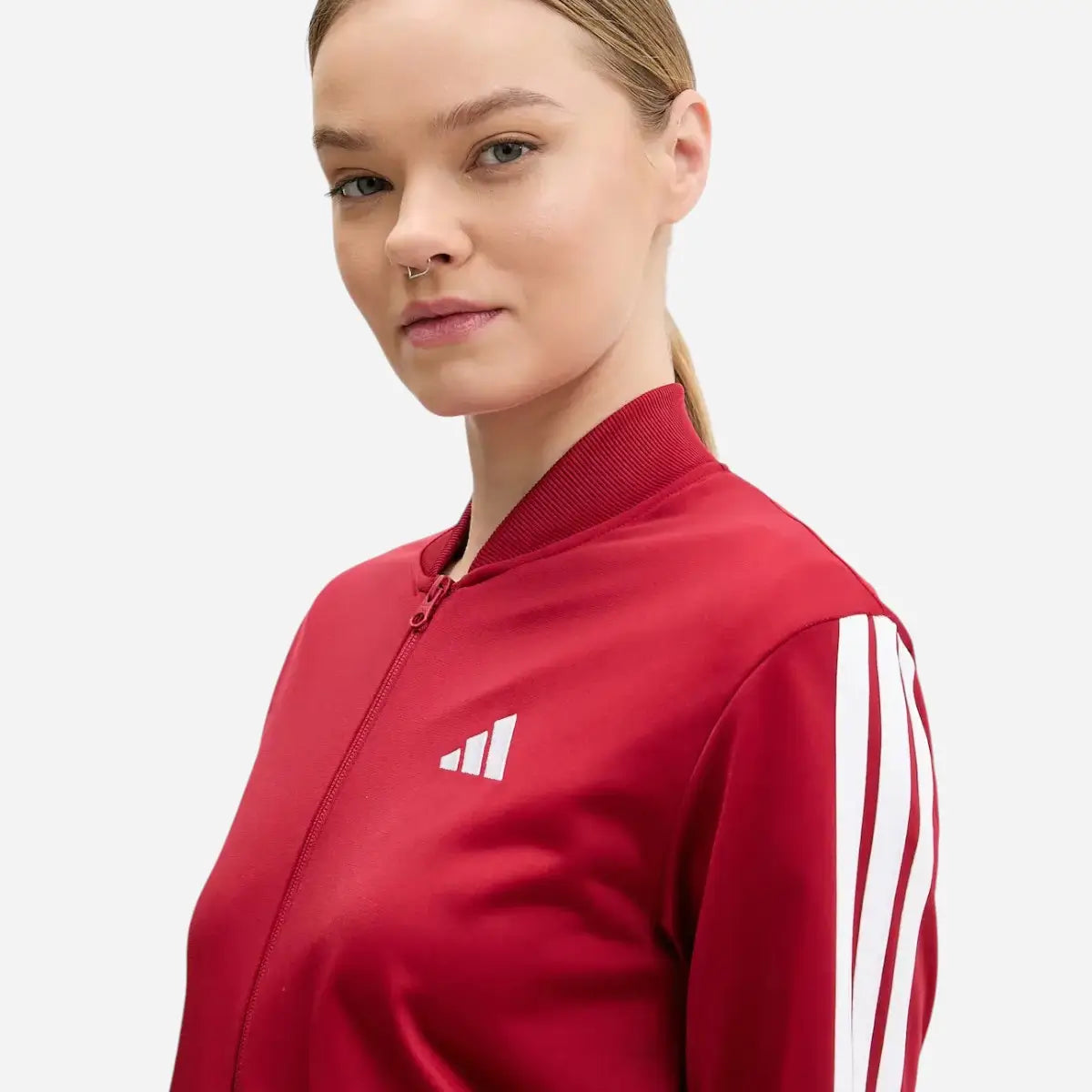 Adidas Tuta Dayready Track suit 3-Stripes Bordeaux