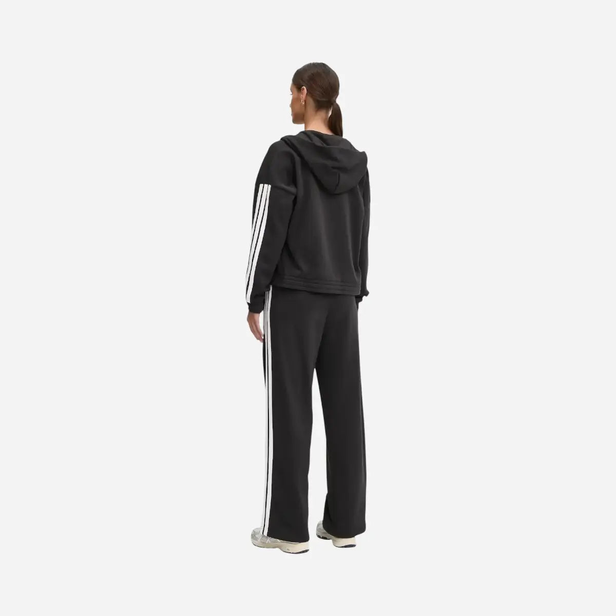 Adidas Tuta Energize 3-Stripes Black / White