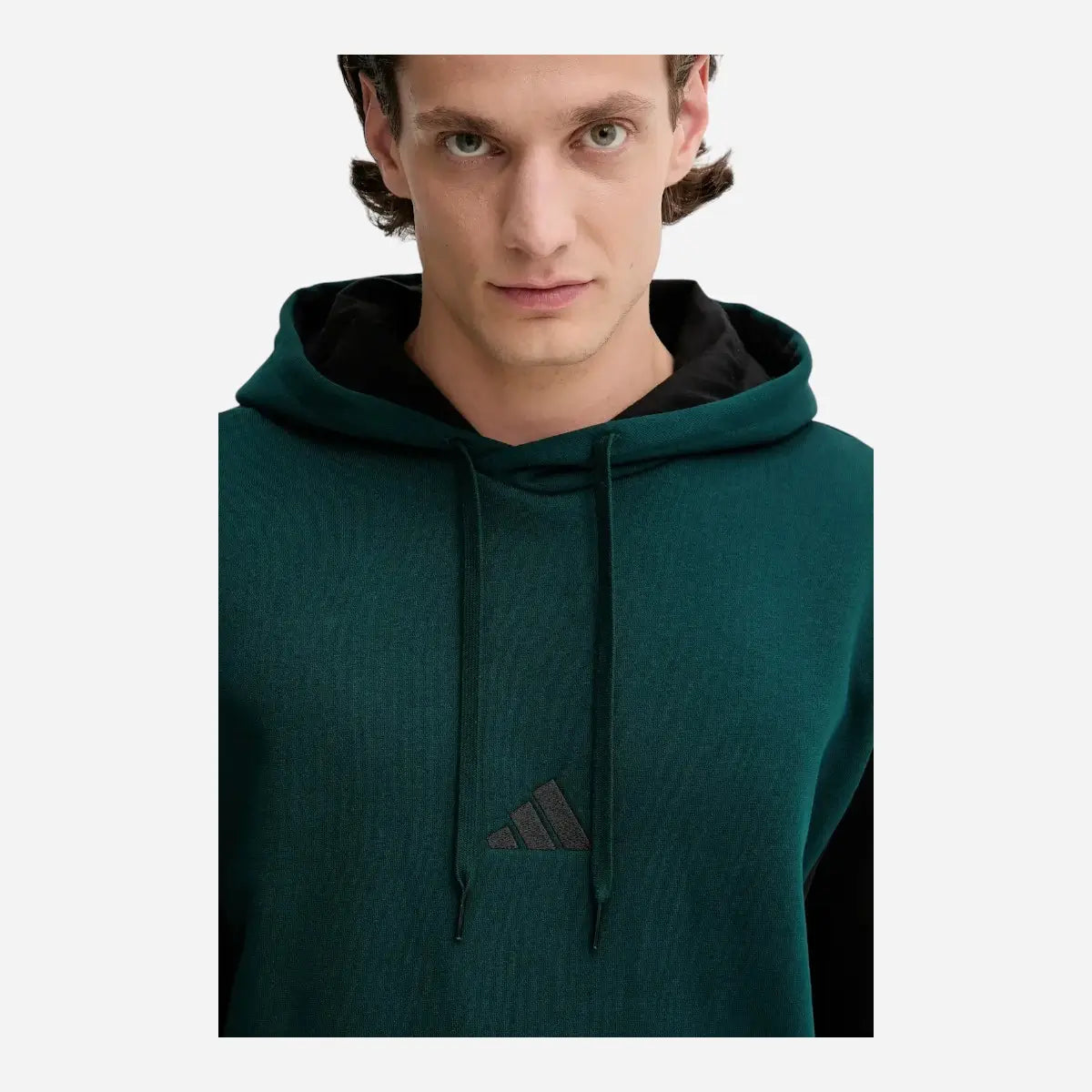 Adidas Tuta Sportswear Fleece Colorblock Aurora Green Ivy