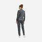 Adidas Tuta Track suit Essentials 3-Stripes Leopard Grey