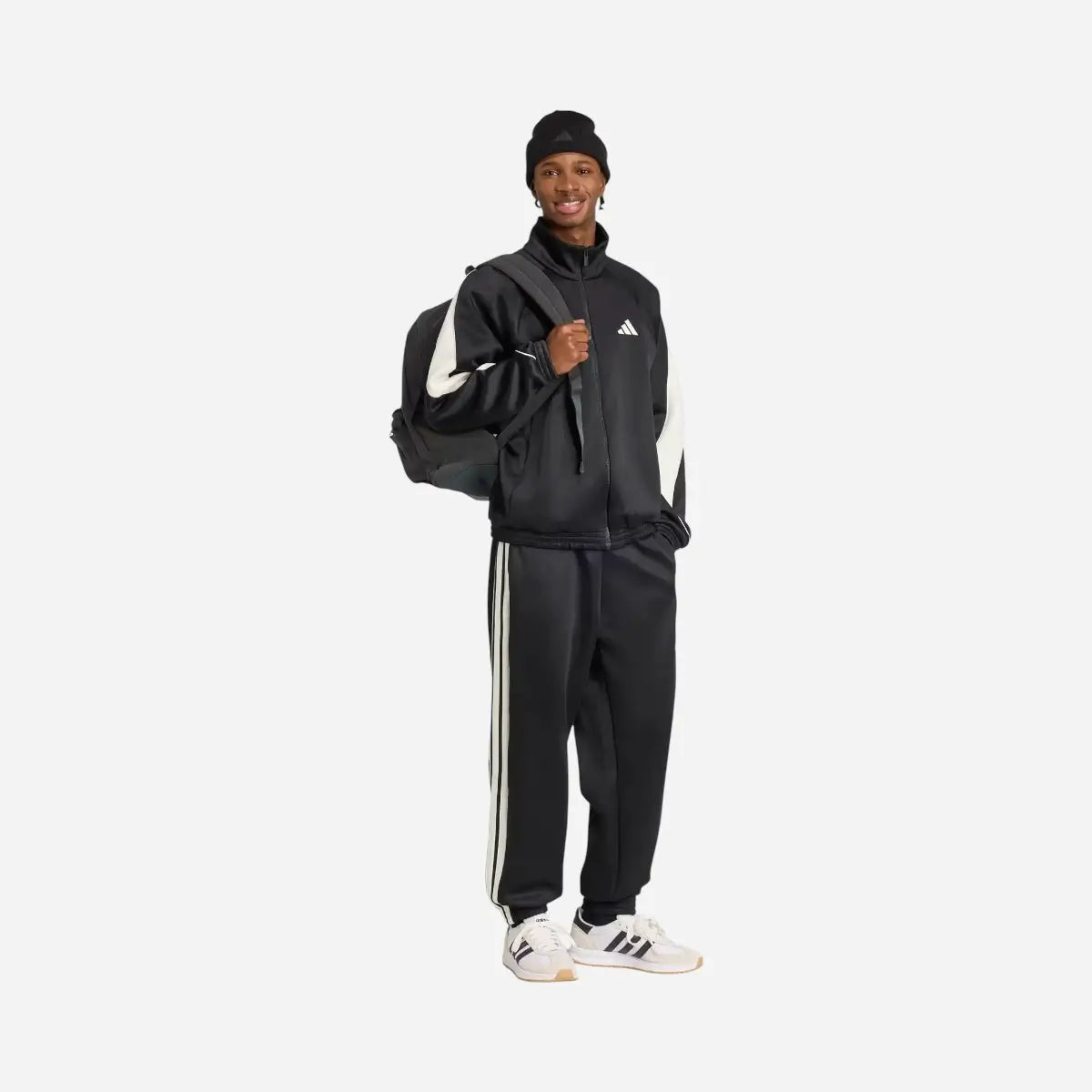 Adidas Tuta Stadium (Giacca + Pant) Black & White