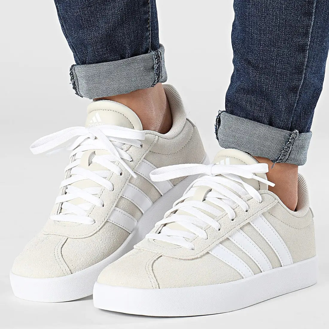 Adidas VL Court K beige
