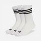 Adidas Calze Cushioned Sportswear 3-Stripes White (3paia)