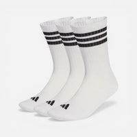 Adidas Calze Cushioned Sportswear 3-Stripes White (3paia)