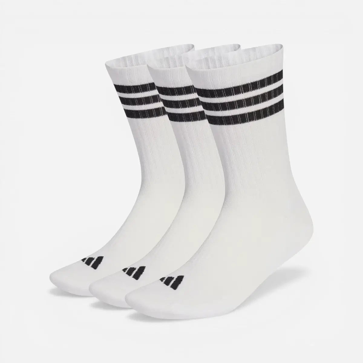 Adidas Calze Cushioned Sportswear 3-Stripes White (3paia)