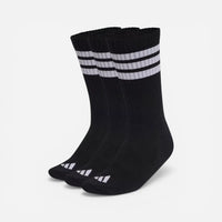 Adidas Calze Cushioned Sportswear 3-Stripes Black (3paia)