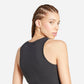 Adidas Canotta Essentials Linear Slim Cotton Black / White