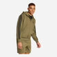 Adidas Tuta Colorblock Fleece 3 stripes FL Olive Strata