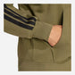Adidas Tuta Colorblock Fleece 3 stripes FL Olive Strata