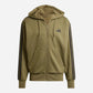Adidas Tuta Colorblock Fleece 3 stripes FL Olive Strata