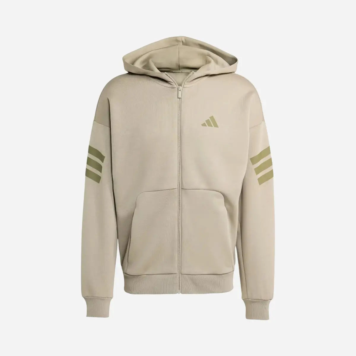 Adidas Tuta (Hoodie+Pant) Future Icons 3-Stripes Silver Pebble