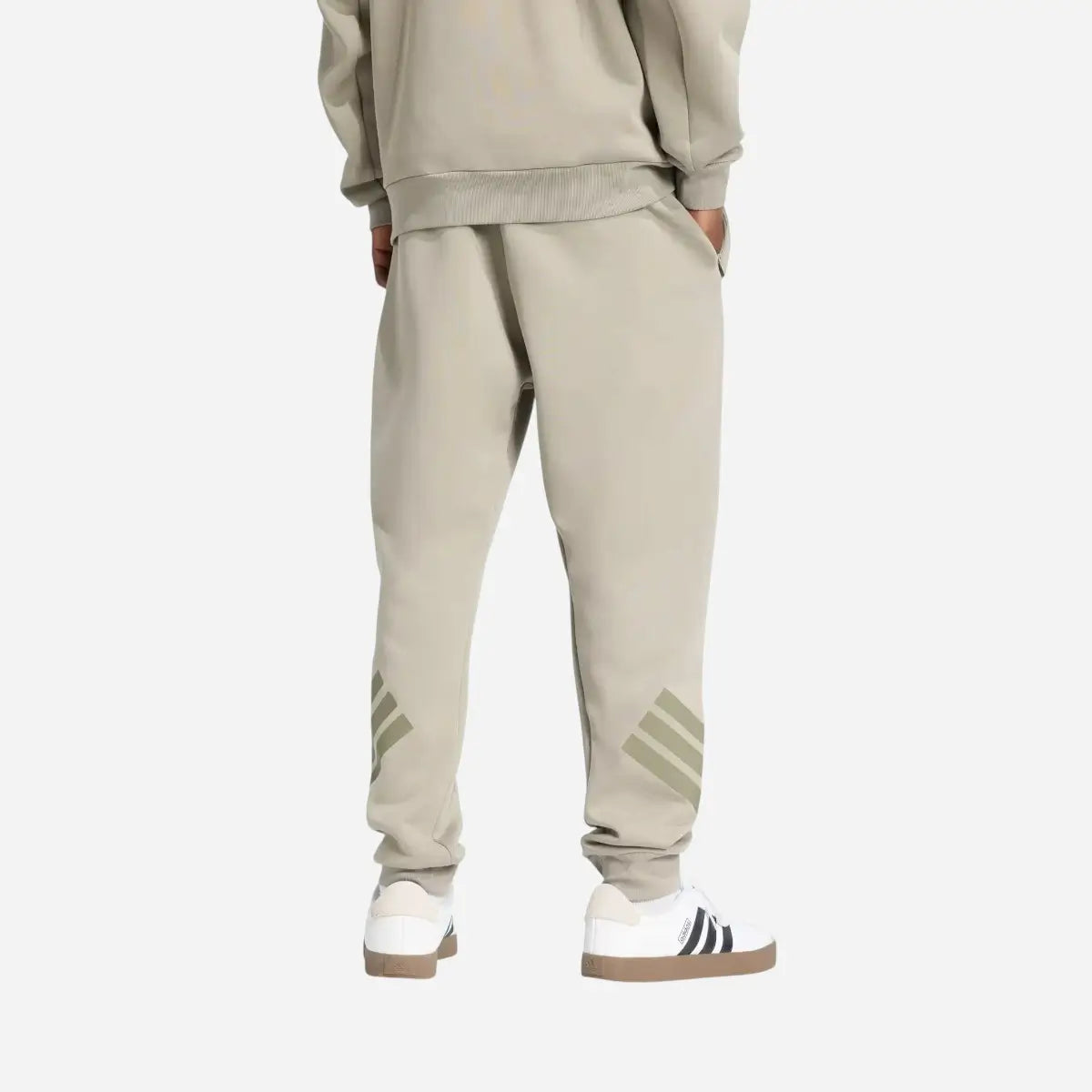 Adidas Tuta (Hoodie+Pant) Future Icons 3-Stripes Silver Pebble