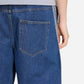 Adidas Pantalone Donna Denim Stadium Loose Fit