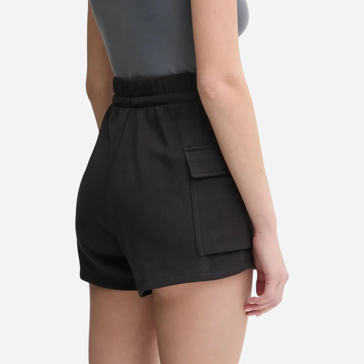 Adidas Short Essentials Small Logo French Terry Cargo Black