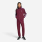 Adidas Tuta Uomo 3 Stripes Fleece Bordeaux