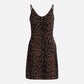Adidas Vestito Leopard Essentials 3 Stripes