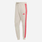 Adidas Tuta 3-Stripes Essentials French Terry Beige Ruby