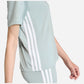 Adidas T-Shirt Essentials 3-Stripes Cotton Wonder Sage