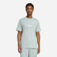 Adidas T-shirt Essentials Linear Single Jersey Wonder Sage