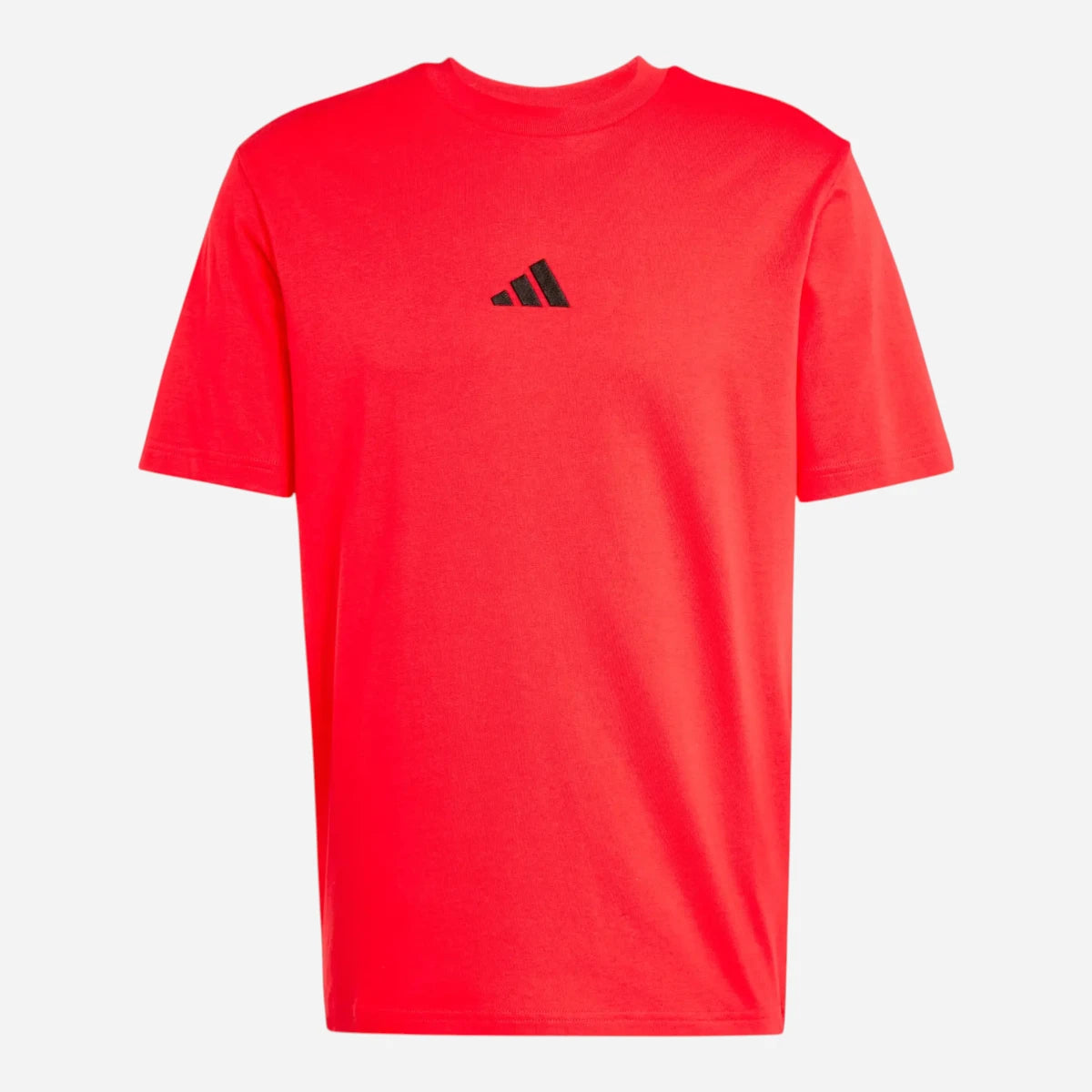 Adidas T-shirt Essentials Small Logo Single Jersey Ruby