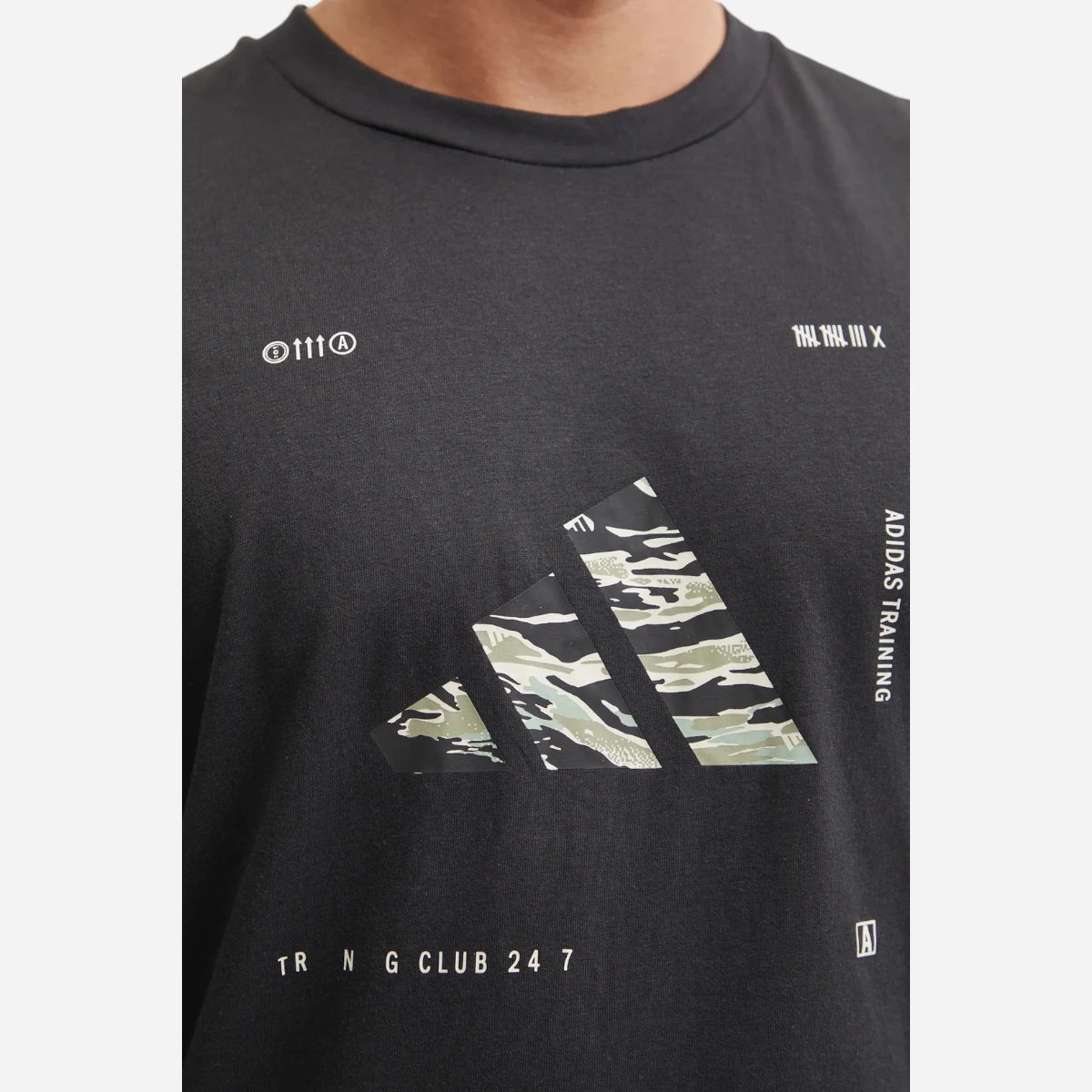 Adidas T-shirt Climacool Training Camo Logo Graphic