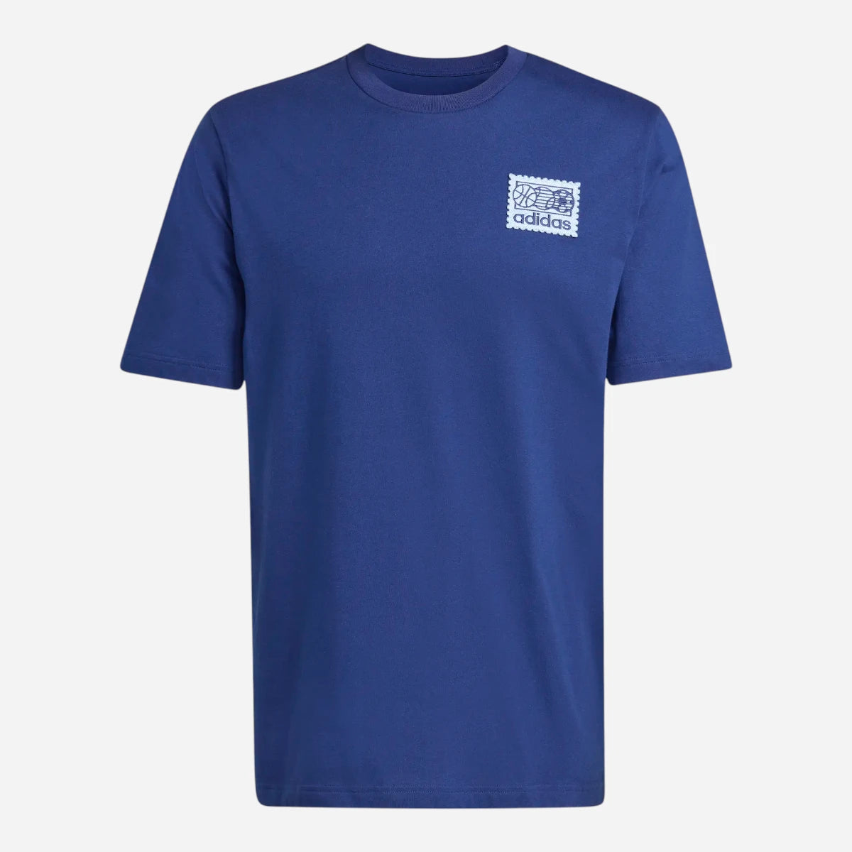 Adidas T-shirt Memories Of Sport Patch Blue