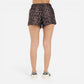 Adidas Short Essentials 3 Stripes Leopard Print
