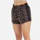 Adidas Short Essentials 3 Stripes Leopard Print