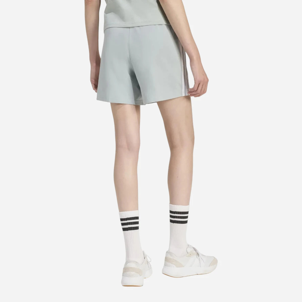Adidas Short Essentials 3-Stripes Cotton Wonder Sage