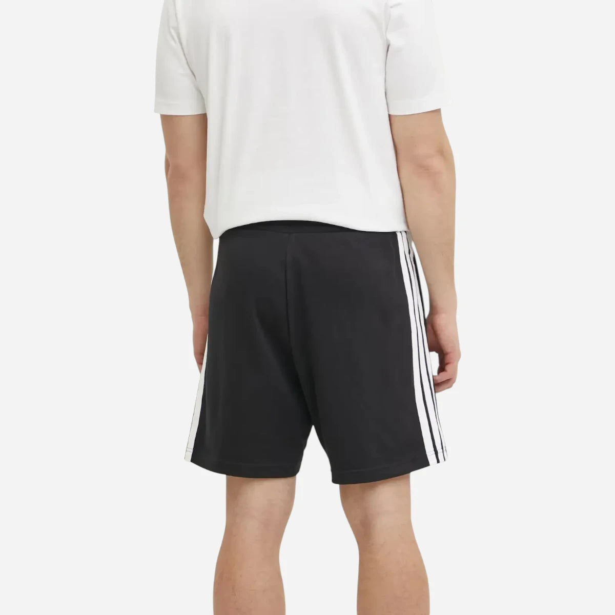 Adidas Short Essentials 3-Stripes French Terry Black & White