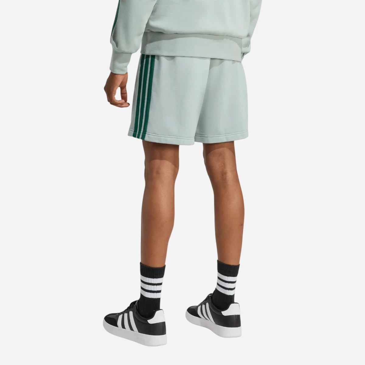 Adidas Short Essentials 3-Stripes French Terry Mint Green