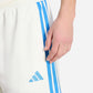 Adidas Short Essentials 3-Stripes French Terry Off White Royal Blue
