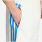 Adidas Short Essentials 3-Stripes French Terry Off White Royal Blue