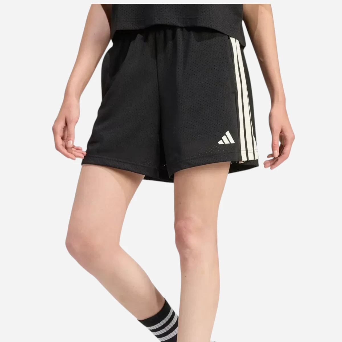 Adidas Short Stadium – Black / Off White