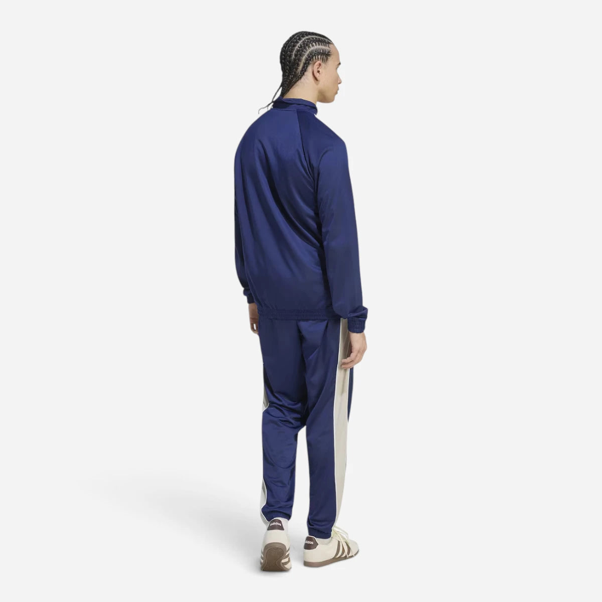 Adidas Tuta Completo Uomo Colorblock Blue