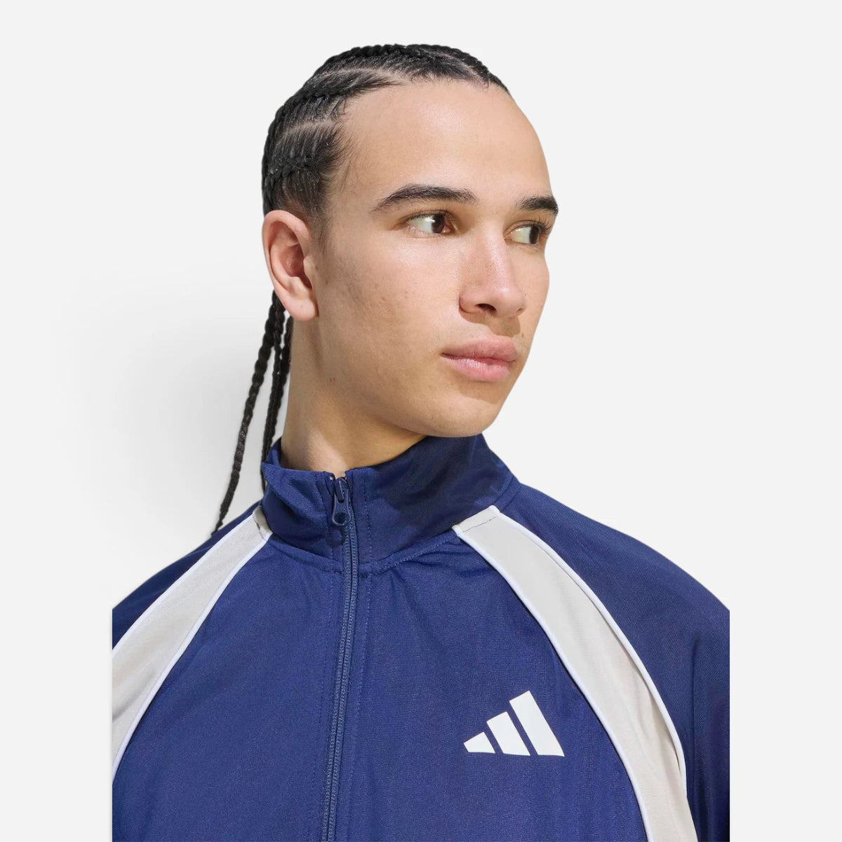 Adidas Tuta Completo Uomo Colorblock Blue