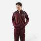 Adidas Tuta Completo Uomo Colorblock Bordeaux