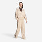 Adidas Tuta Completo Donna Seasonal 3 Stripes Animalier Beige