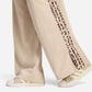 Adidas Tuta Completo Donna Seasonal 3 Stripes Animalier Beige