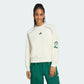 Adidas Tuta Completo Donna Stadium Graphic Fleece Beige & Green
