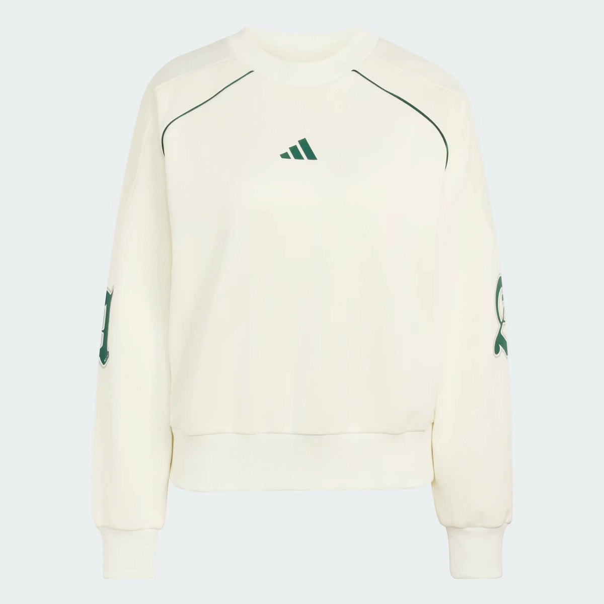 Adidas Tuta Completo Donna Stadium Graphic Fleece Beige & Green