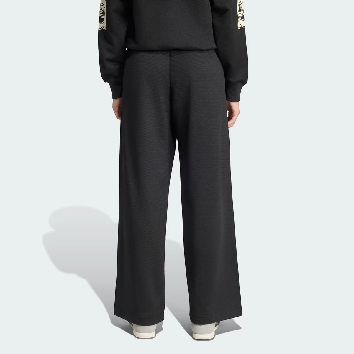 Adidas Tuta Completo Donna Stadium Graphic Fleece Black & White