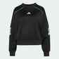Adidas Tuta Completo Donna Stadium Graphic Fleece Black & White