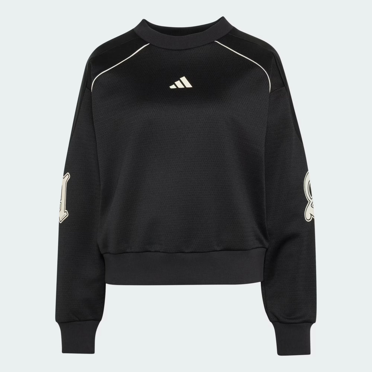 Adidas Tuta Completo Donna Stadium Graphic Fleece Black & White