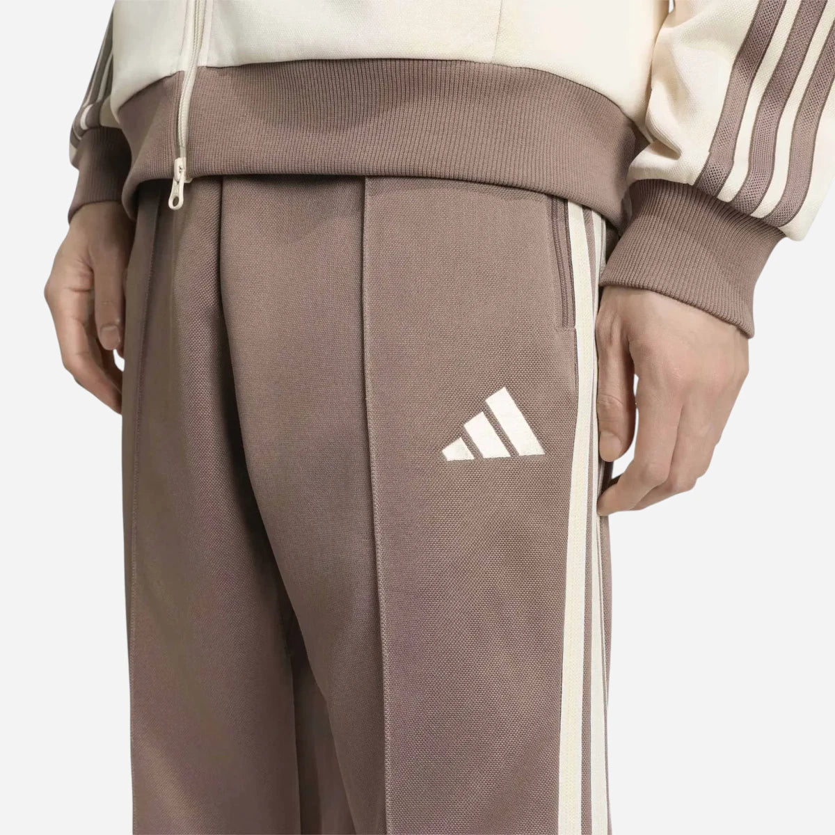 Adidas Tuta Completo STADIUM in Piquè Beige