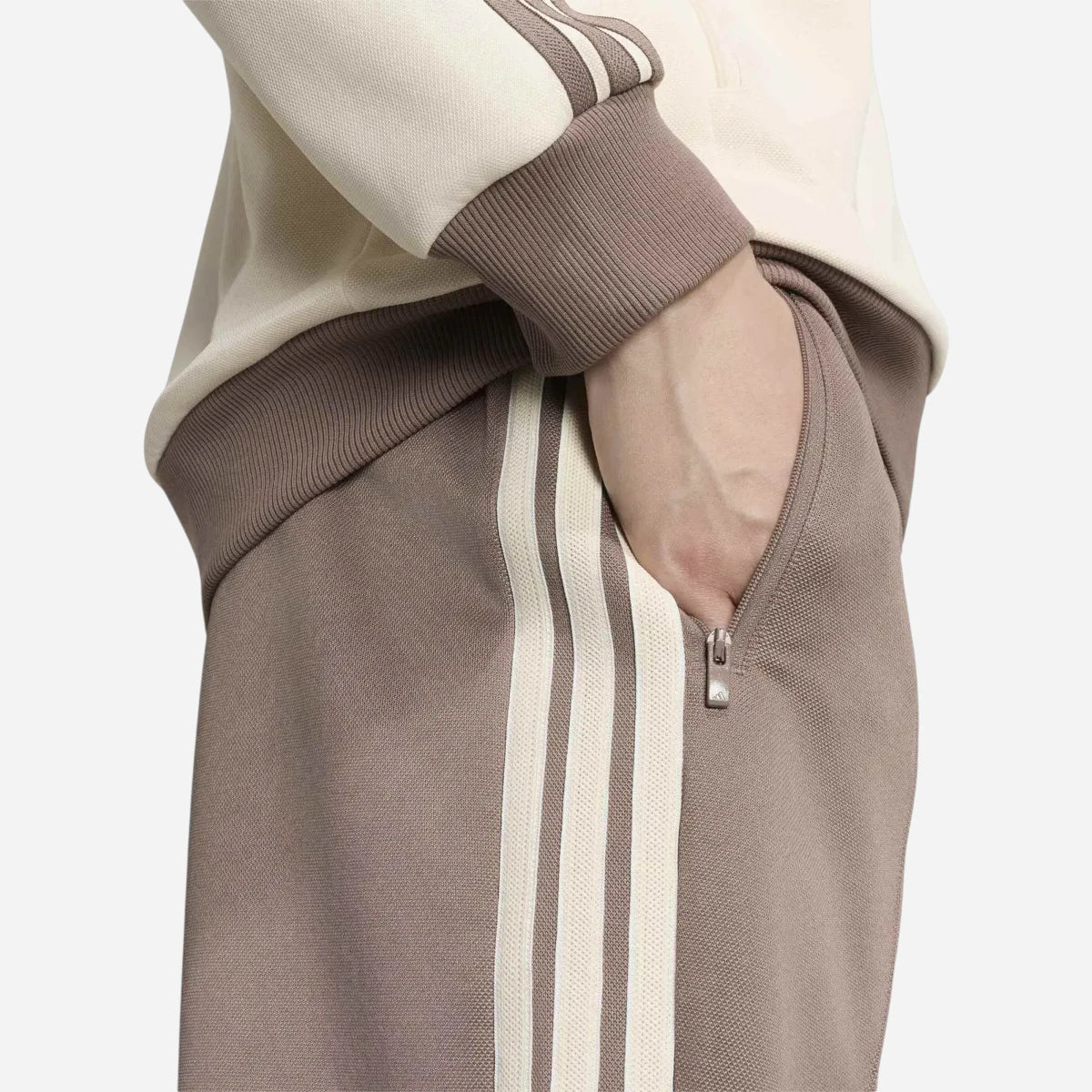 Adidas Tuta Completo STADIUM in Piquè Beige